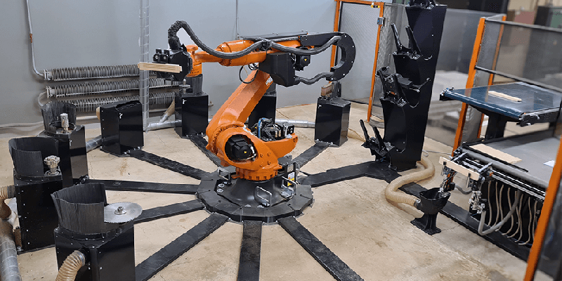 Robot do produkcji mebli